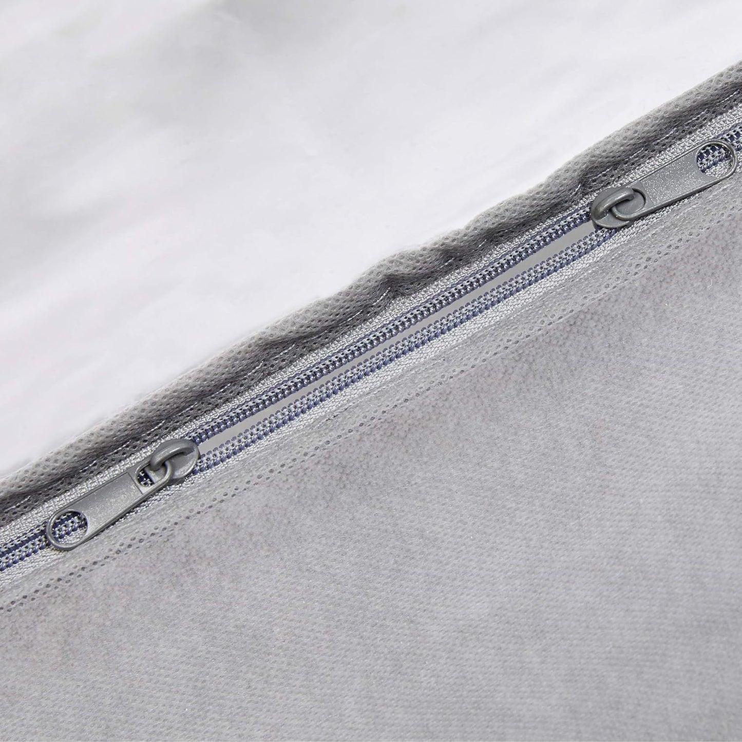 Under Bed Storage Bag – Large Capacity Organizer with Transparent Cover, 42x18x6 inch